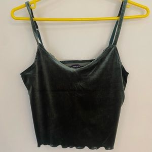 Velvet tank top